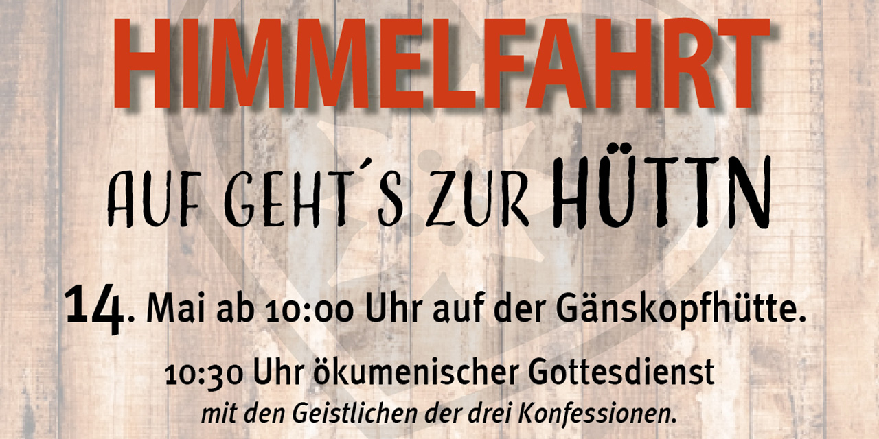 Himmelfahrt am Gänskopf